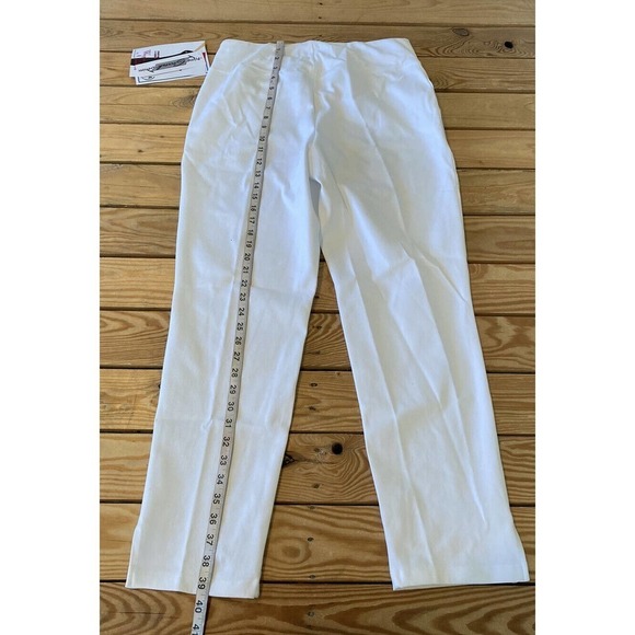 NWT Women With Control Stretch Tummy Control Pants Size Medium Women’s White - Picture 7 of 11